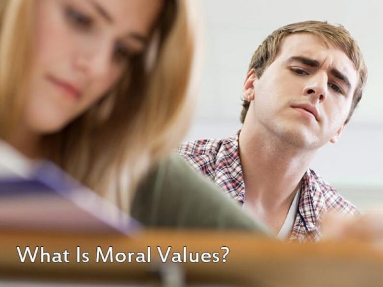 Moral Values: Essay Example